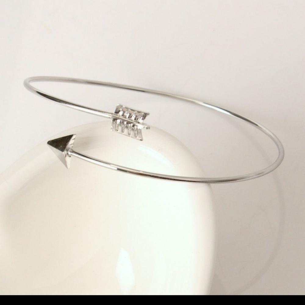 Bangle bracelet silver - Picture 3 of 3